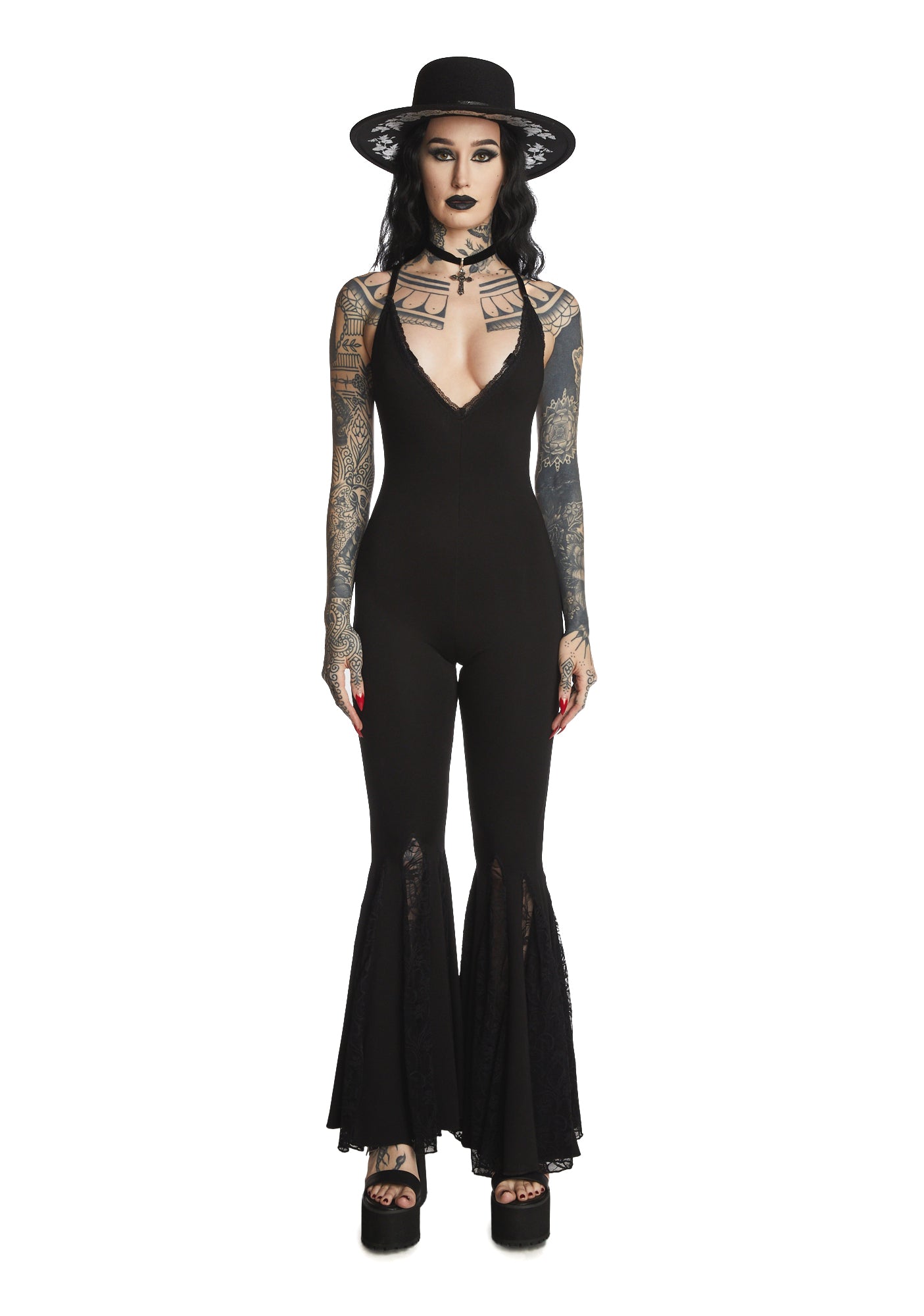 Coven Besties Flared Jumpsuit