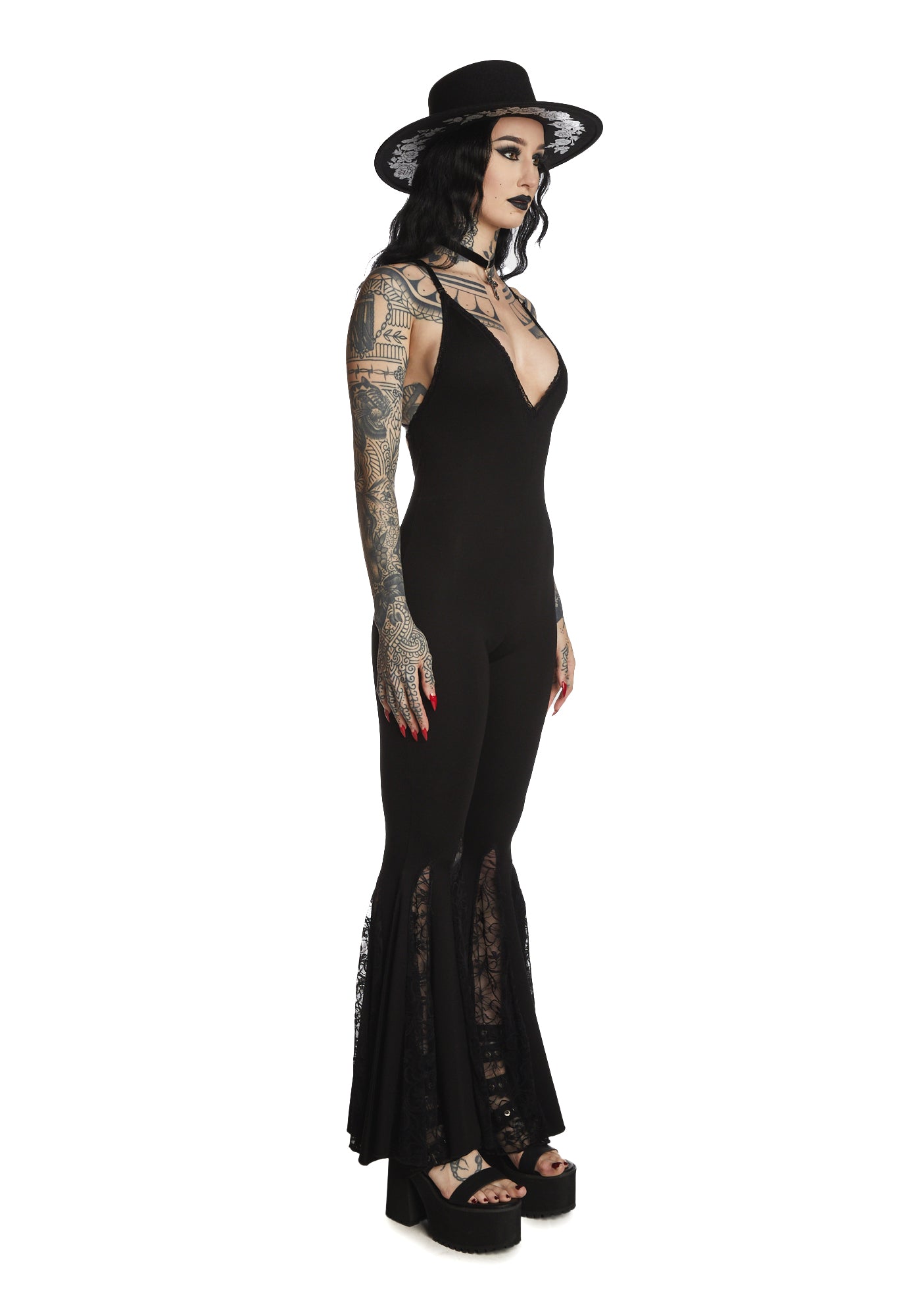 Coven Besties Flared Jumpsuit
