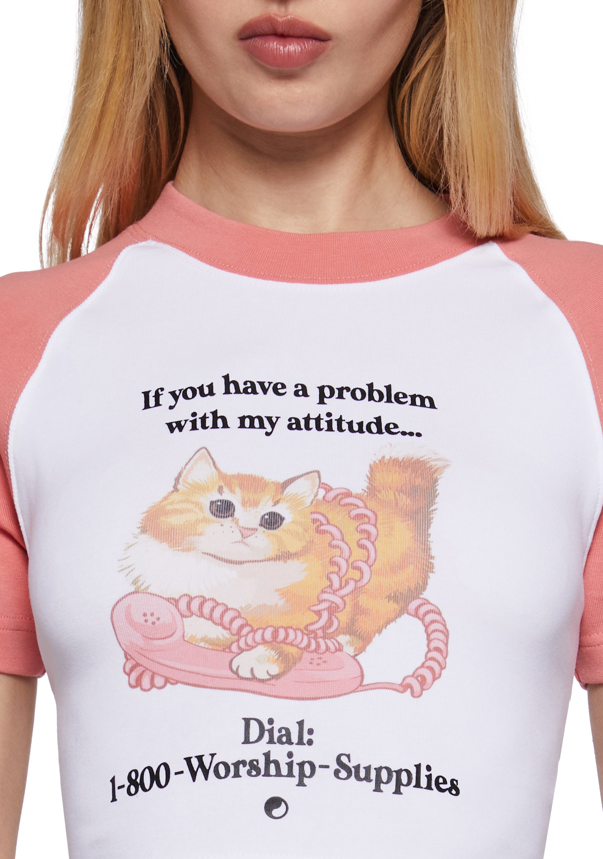 Kitty Kitty Raglan Tee
