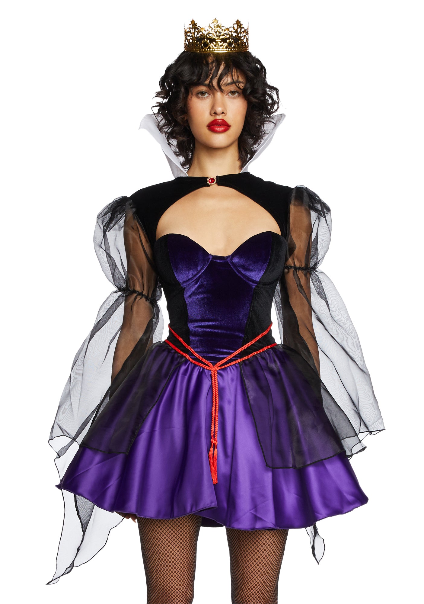Evil Queen Sexy Womens Halloween Costume Snow White Costume Set Black evil-queen-sexy-womens-halloween-costume-snow-white-costume-set-black