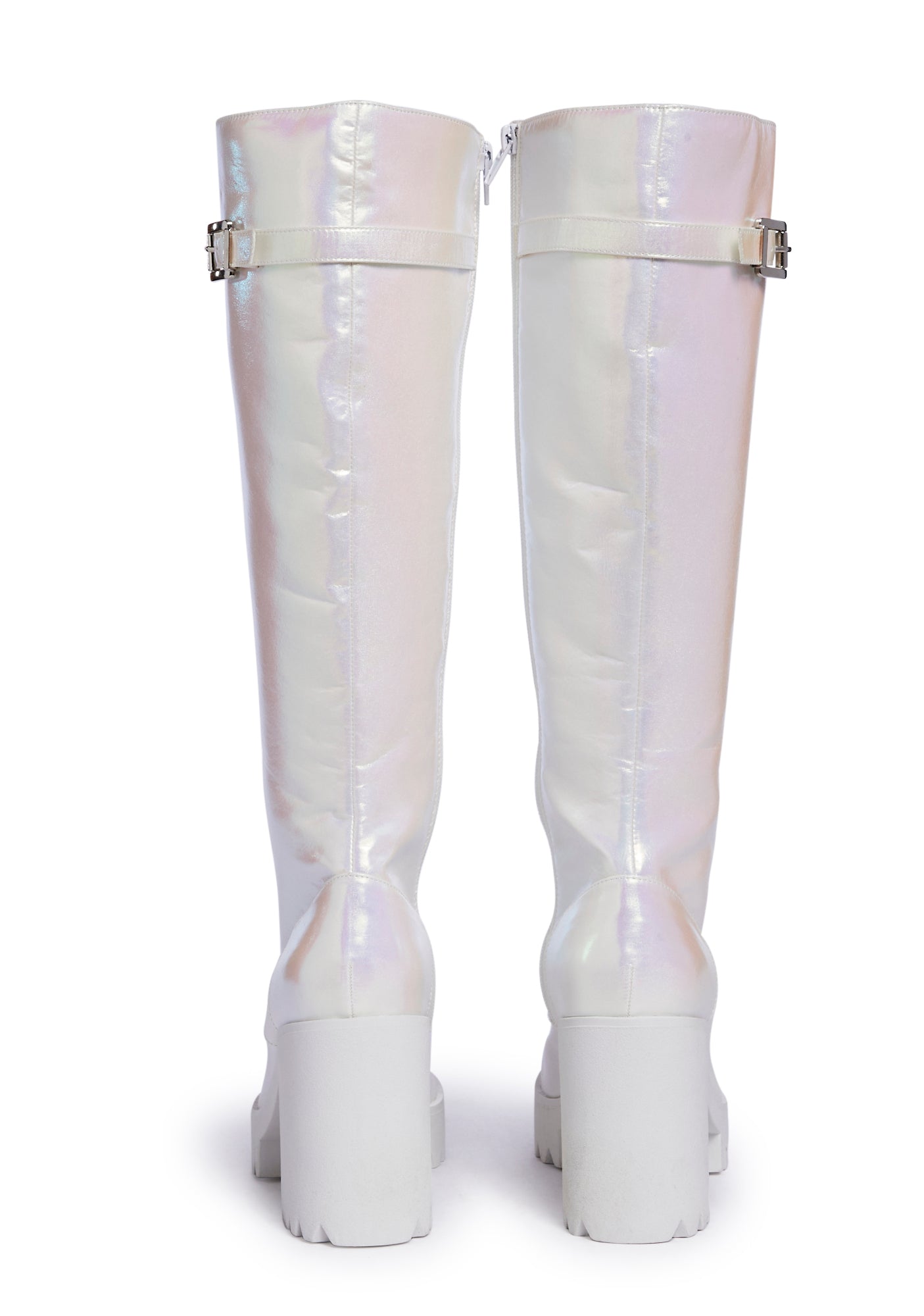 [ATELIER EDITION] / ☆ Mesh Boots / white AZALEA WANG MAITIA WHITE EMBELLISHED WESTERN BOOT – AKIRA