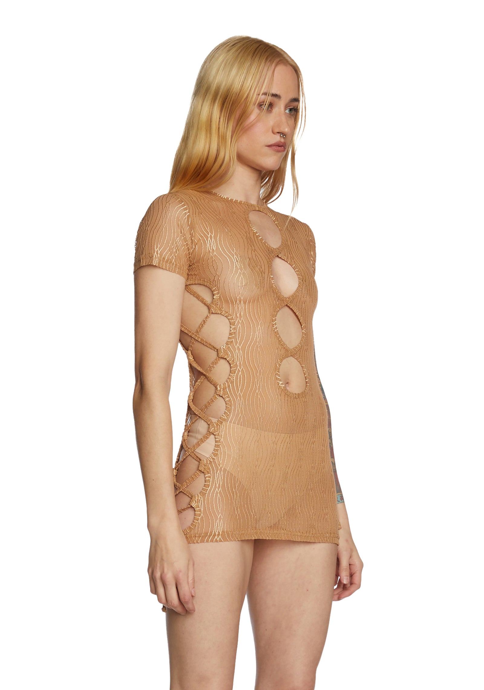 three|light brown