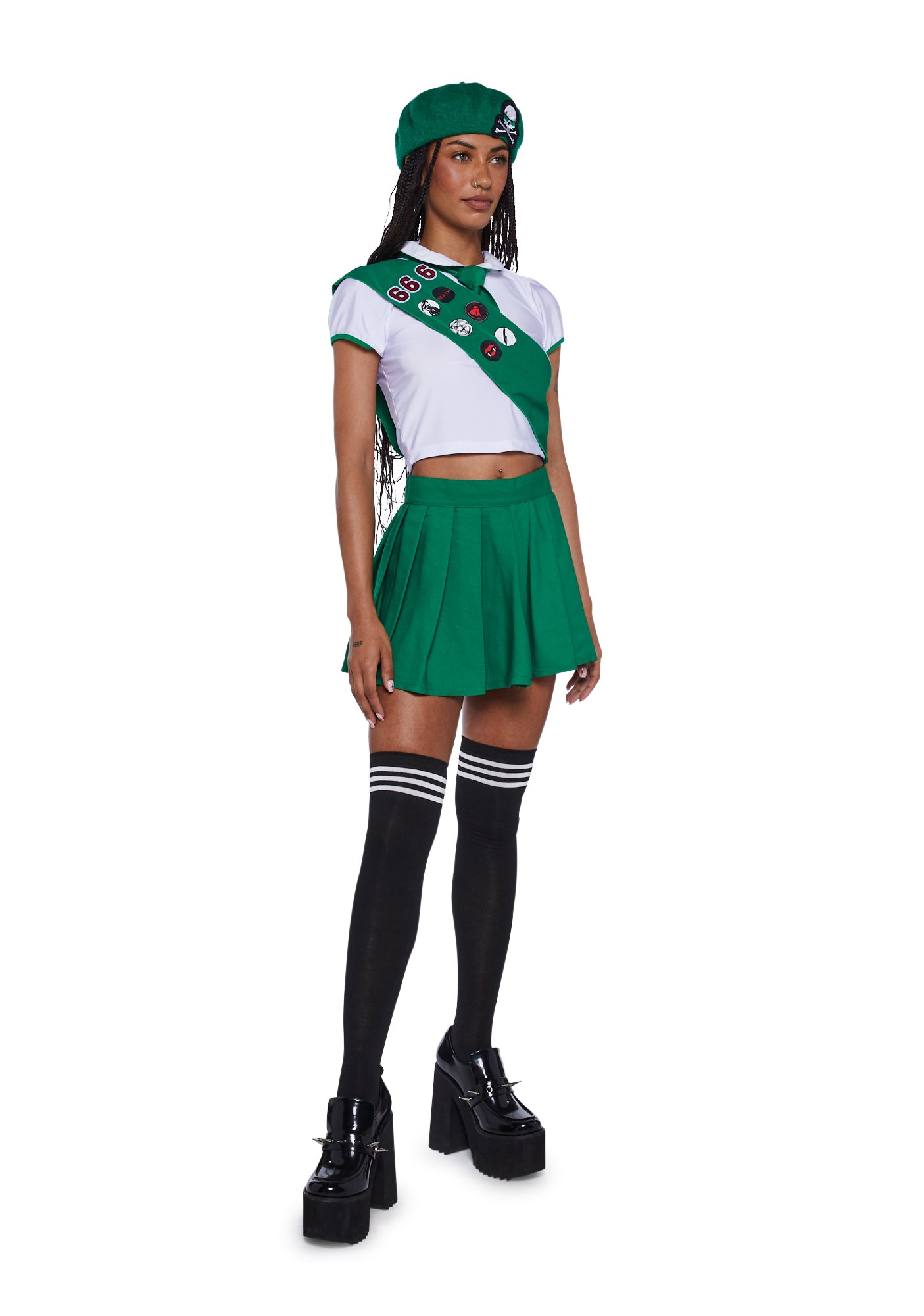 Halloween Sexy Girl Scout Costume – Dolls Kill