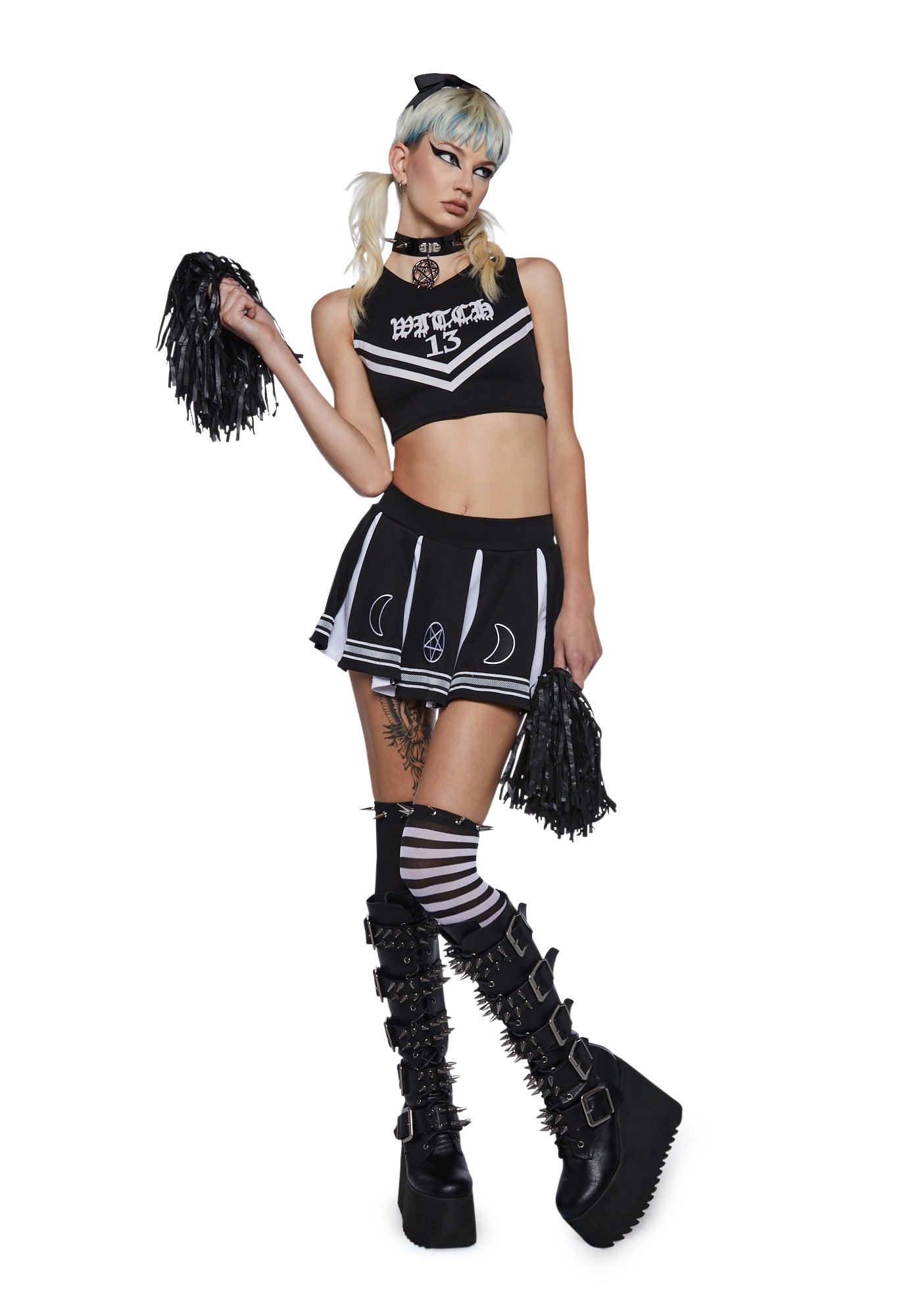 Gothic Cheerleader Gothic Cheerleader
