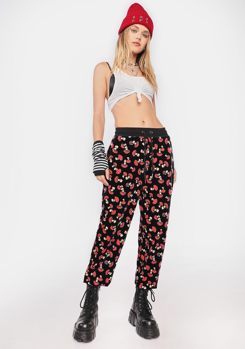 Mushroom Urban Outfitters Carmen Pull On Trousers Lounge Pant