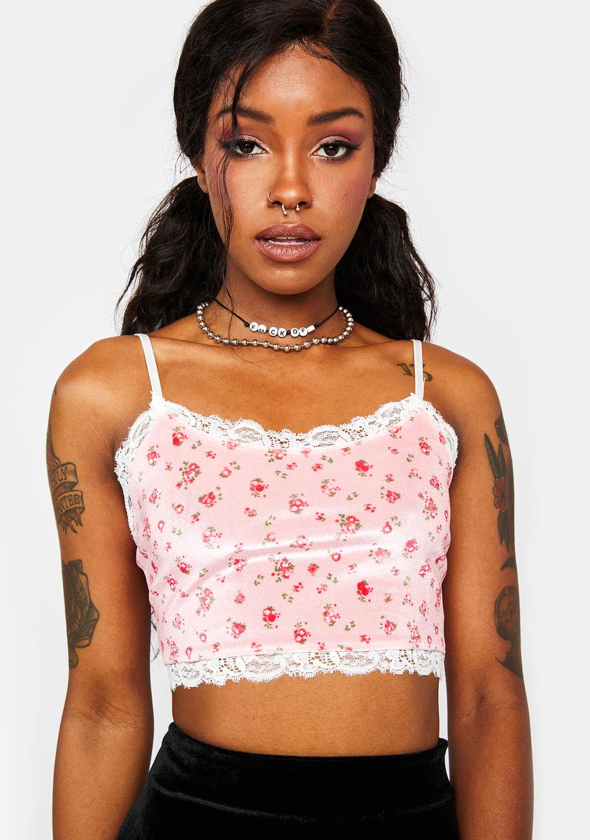 Callie Velvet Crop Top Daisy Street,All Products : American Fashion Style Bags On Sale