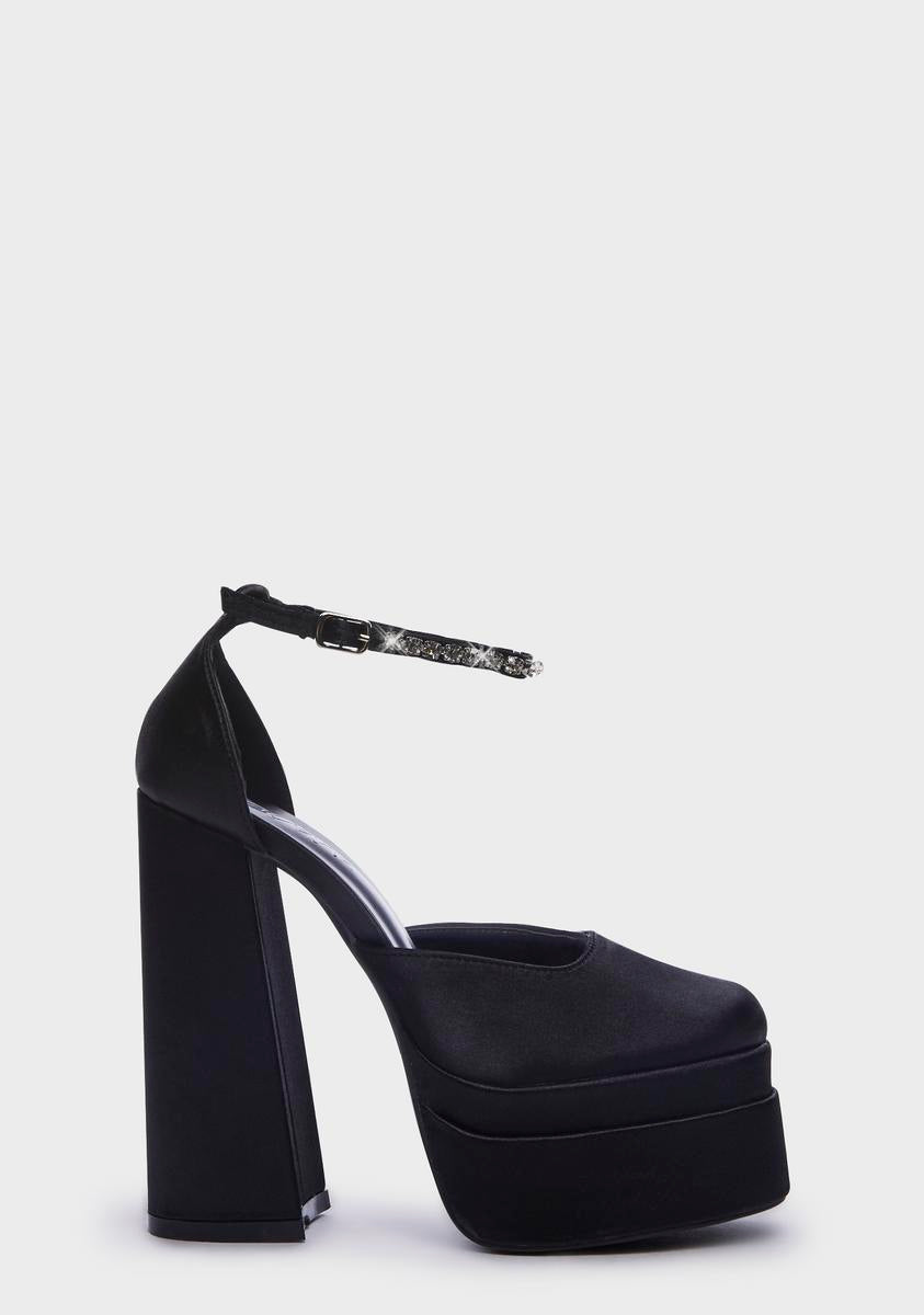 Wanna Be Me Platform Heels,New Products : American Fashion Style Bags On Sale