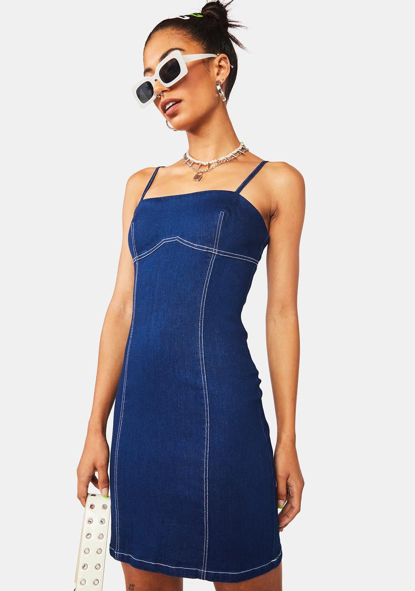 By Dyln Denim Mini Dress