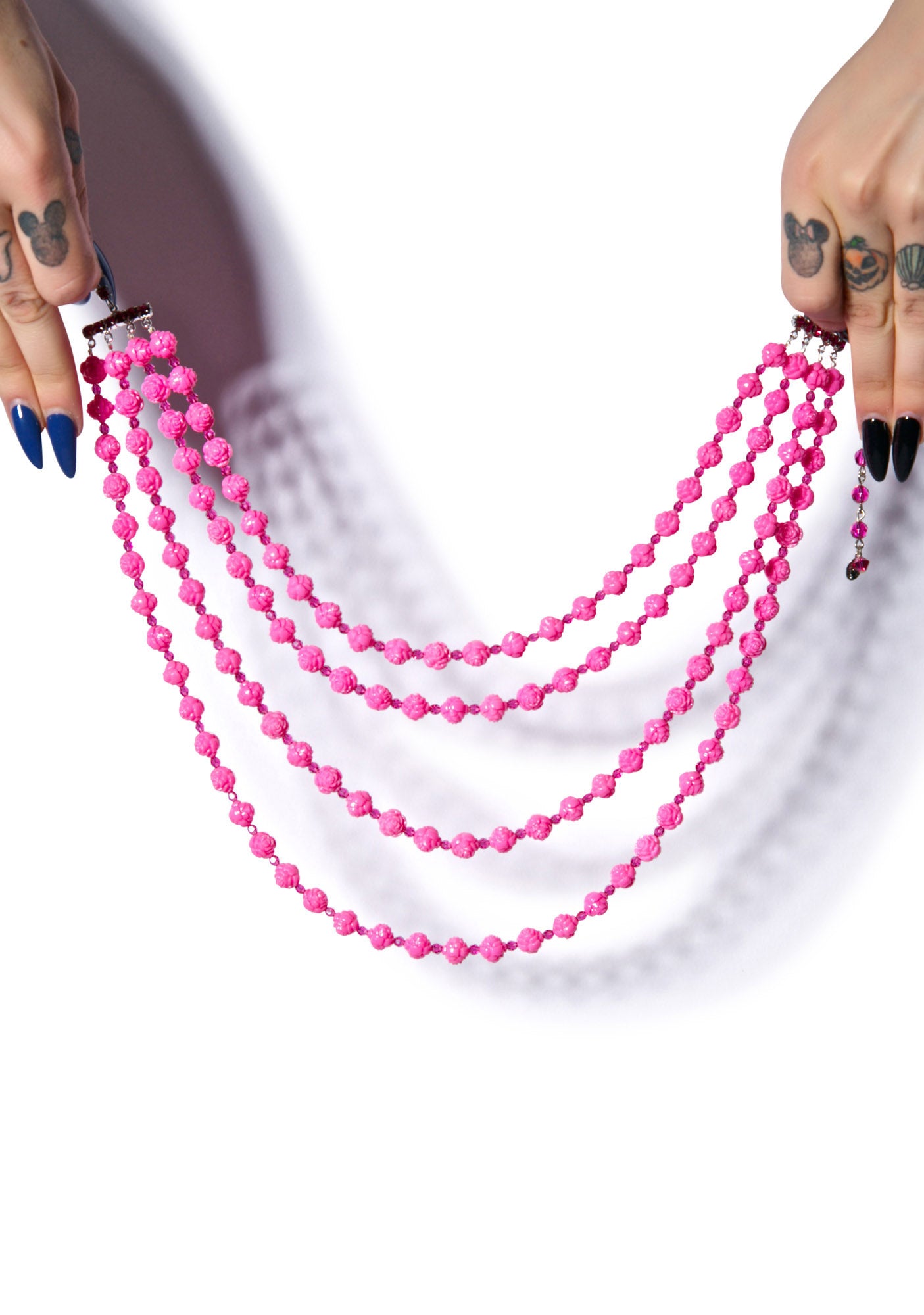 Four For A Rose Necklace – Dolls Kill
