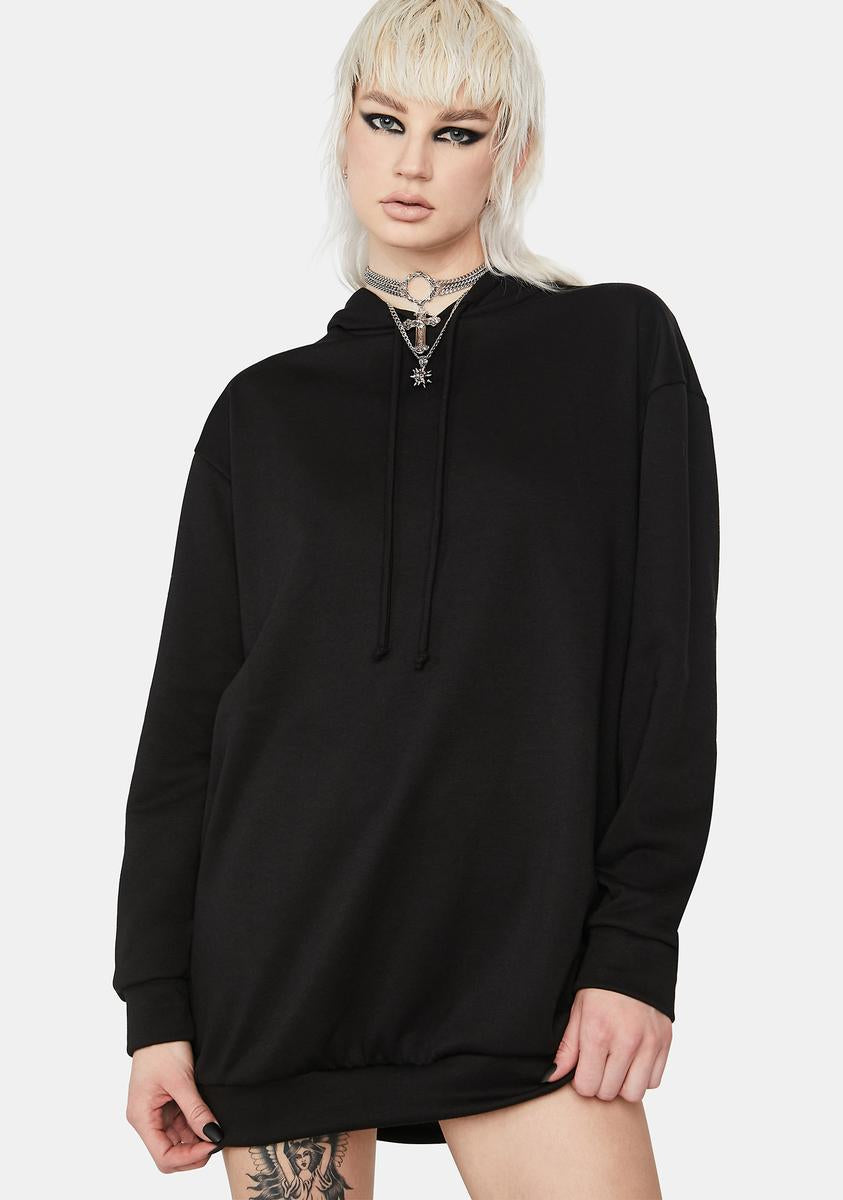 Slim Fit Women's women's hooded sweatshirt dress