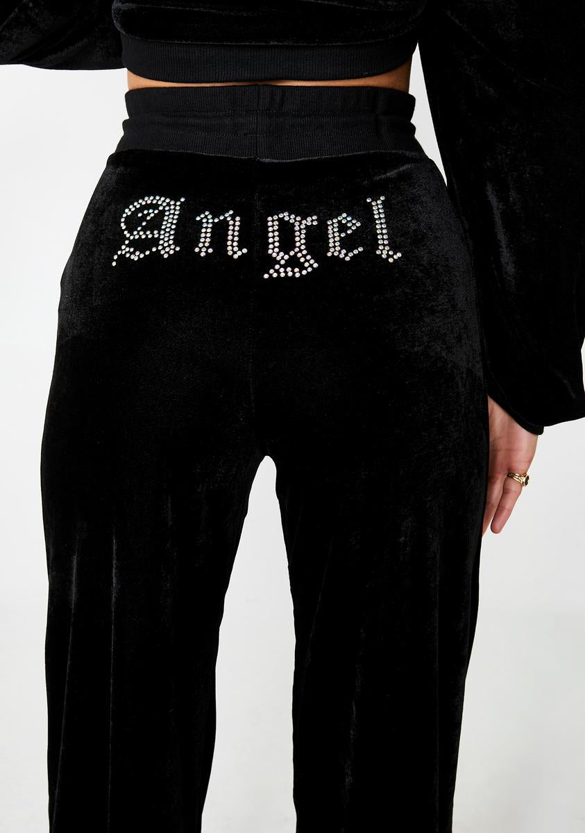 Angel Diamante Wide Leg Joggers Dolls Kill,All Products : American Fashion Style Bags On Sale Angel Diamante Wide Leg Joggers Dolls Kill,All Products : American Fashion Style Bags On Sale