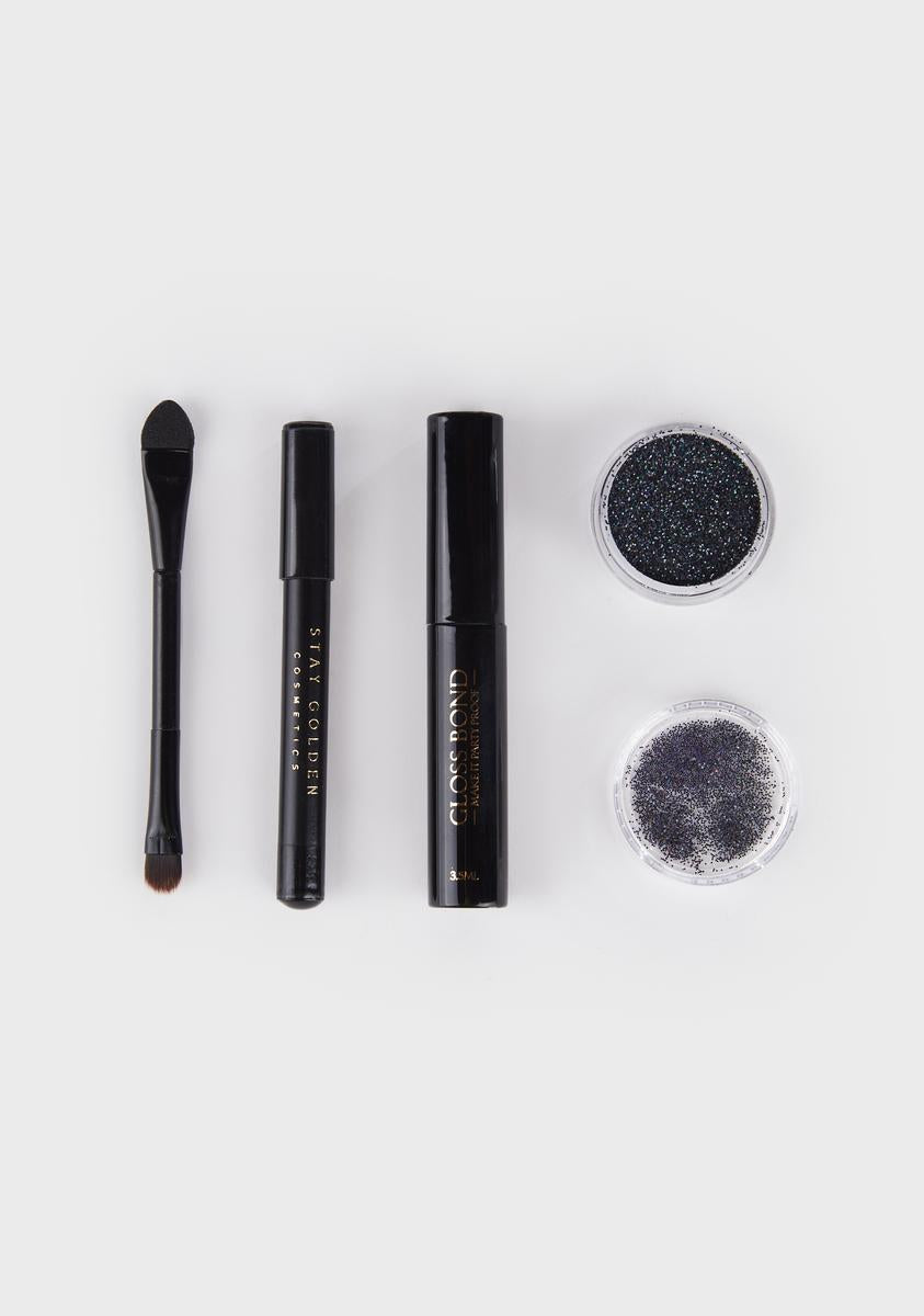 Stay Golden Cosmetics Glitter Lip Kit Blue Dolls Kill