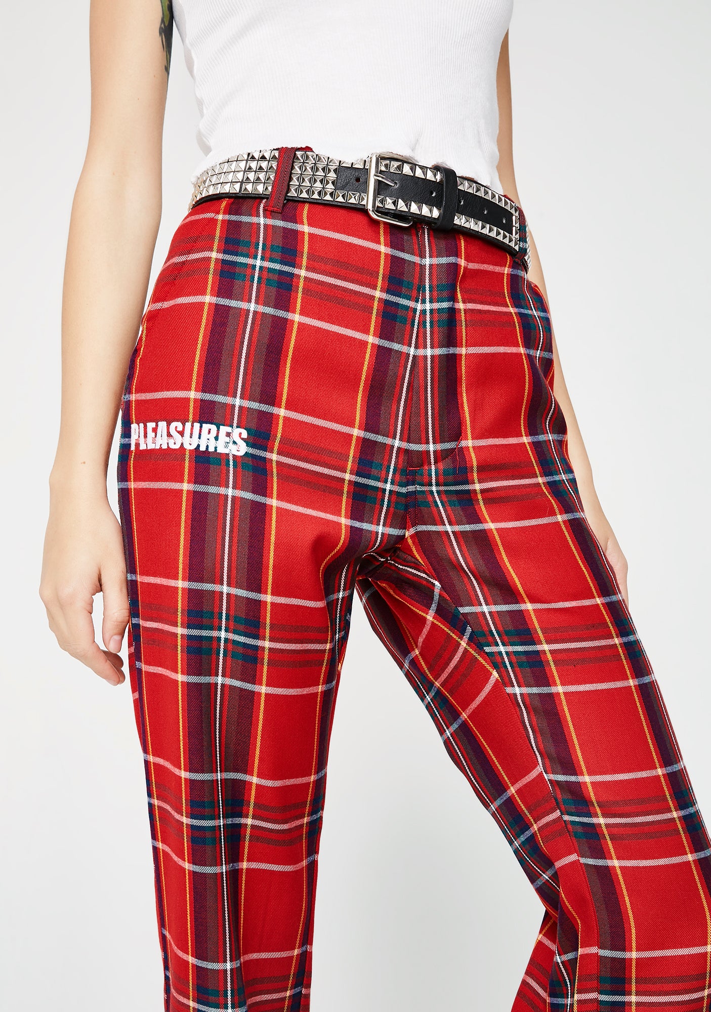 Pleasures RudeBoy Plaid Pants 30 サイズ Plaid Rudeboy Pants Flat