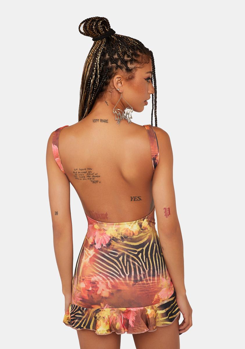 jaded london backless mini dress Marie Größe:Größe 14 Double satin straps with Galentine's Day SH Hot Pink One Efficient