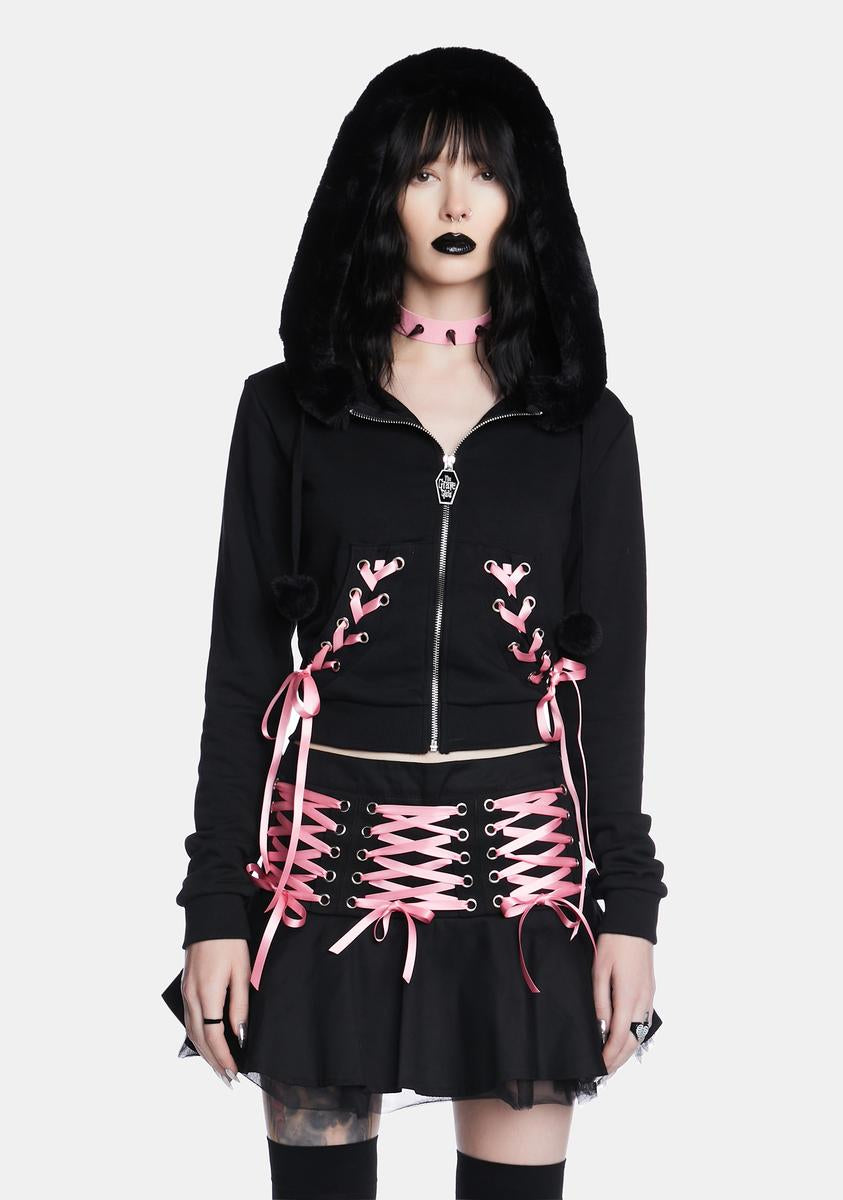 Sweet Bloodline Zip-Up Hoodie The Grave Girls,New Products : American Fashion Style Bags On Sale Sweet Bloodline Zip-Up Hoodie The Grave Girls,New Products : American Fashion Style Bags On Sale