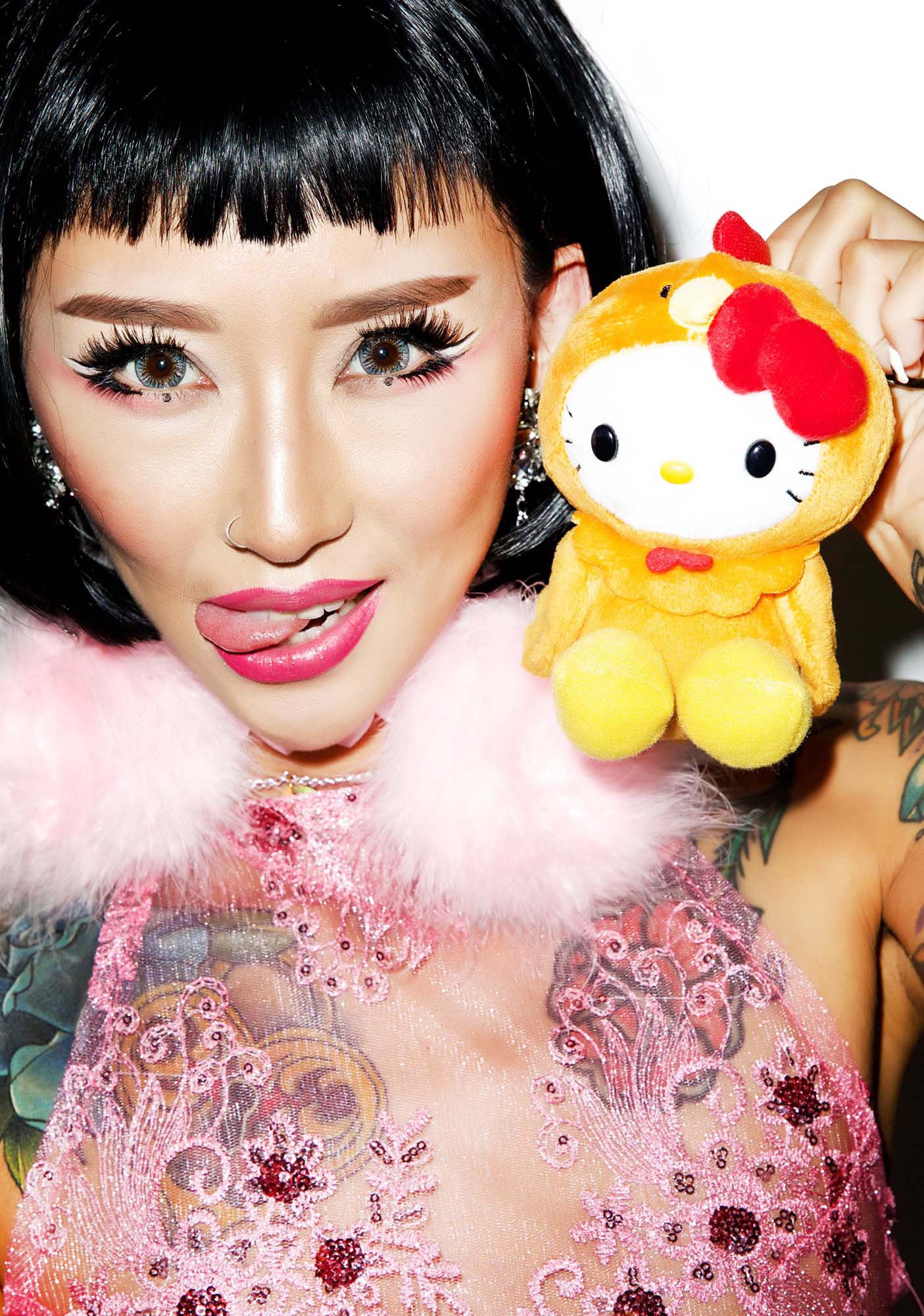Farm Friends Hello Kitty Chicken Plush Dolls Kill