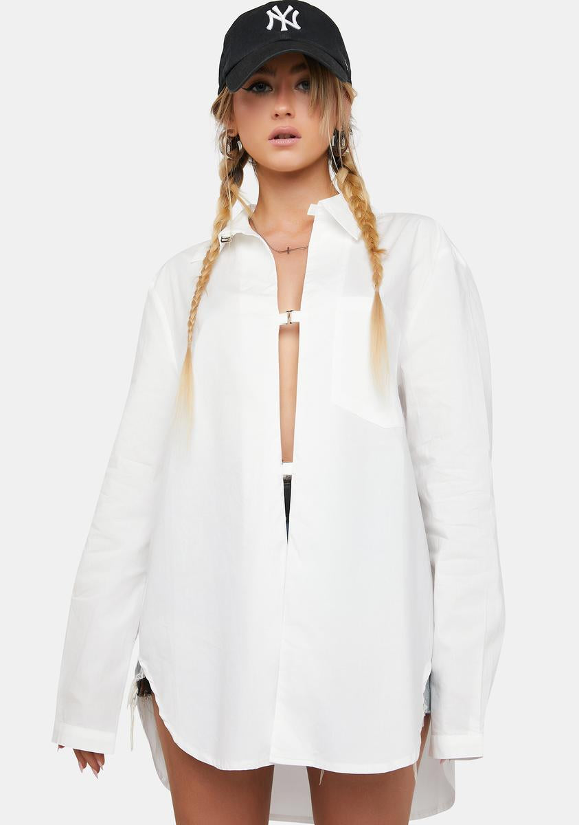 White Gianni Shirt Lioness,New Products : American Fashion Style Bags On Sale