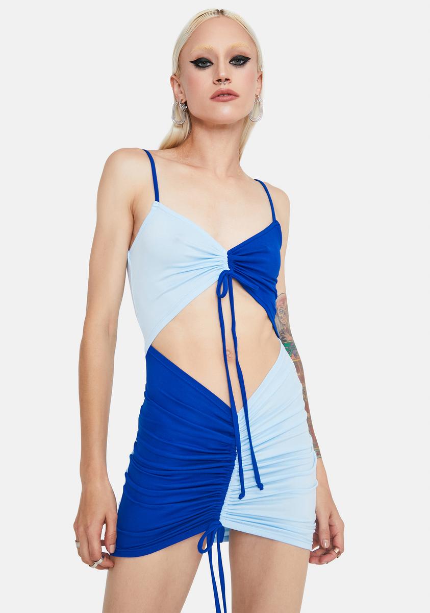 Clearly Beauty Color Block Mini Dress,Specials : American Fashion Style Bags On Sale
