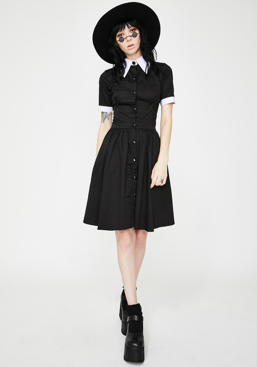 wednesday addams short sleeve dress Ekezon Wednesday Addams Dress for Girls Kids Short Sleeve Casual Outfit, Girl's, Size: 110CM/4-5Y, Black