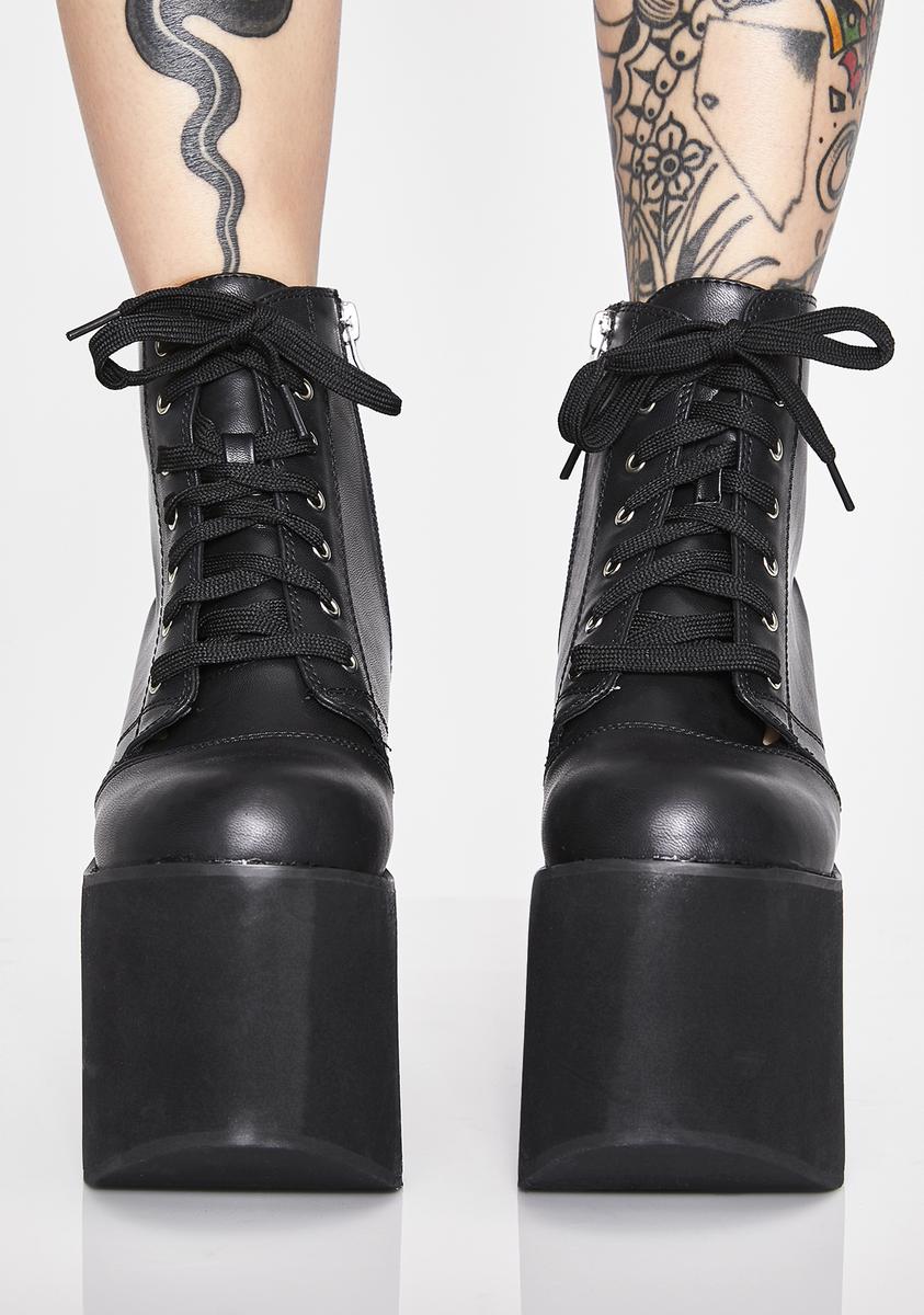 Wicked comet crash platform boots cheap