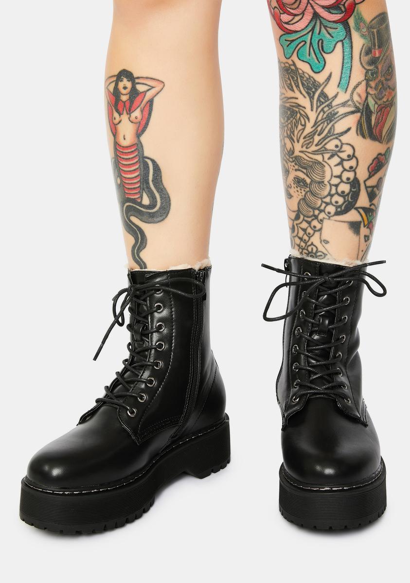 Born Steve Madden Combat Ankle Boots Bettyy Steve Madden Steve