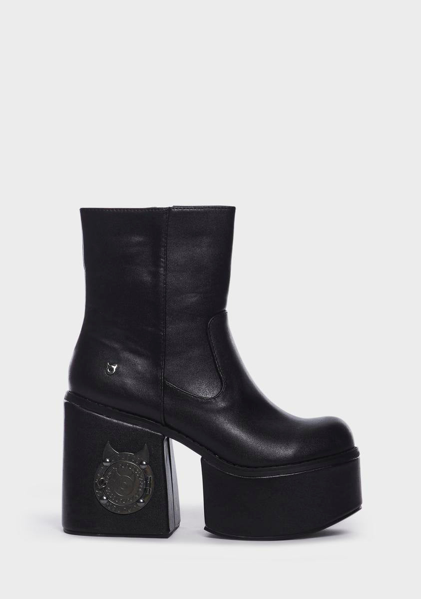 Loves To Belong Platform Boots,New Products : American Fashion Style Bags On Sale