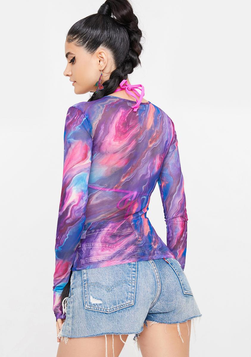 galaxy mesh top