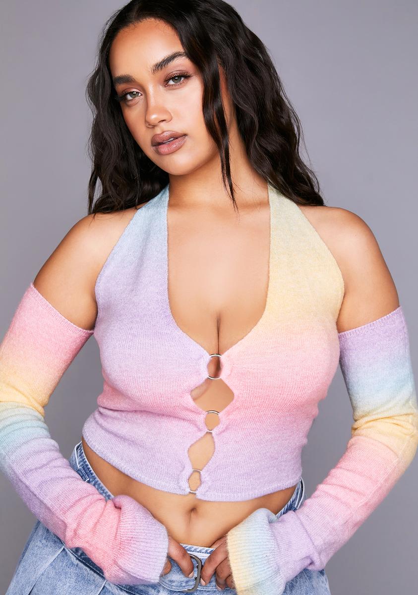 Plus Don´t Start Now Crop Top Poster Grl,Specials : American Fashion Style Bags On Sale
