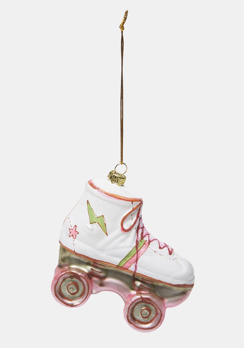 Roller Skate Holiday Ornament Pink Dolls Kill