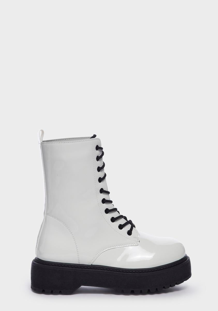 Holy Chasing Shadows Combat Boots,New Products : American Fashion Style Bags On Sale