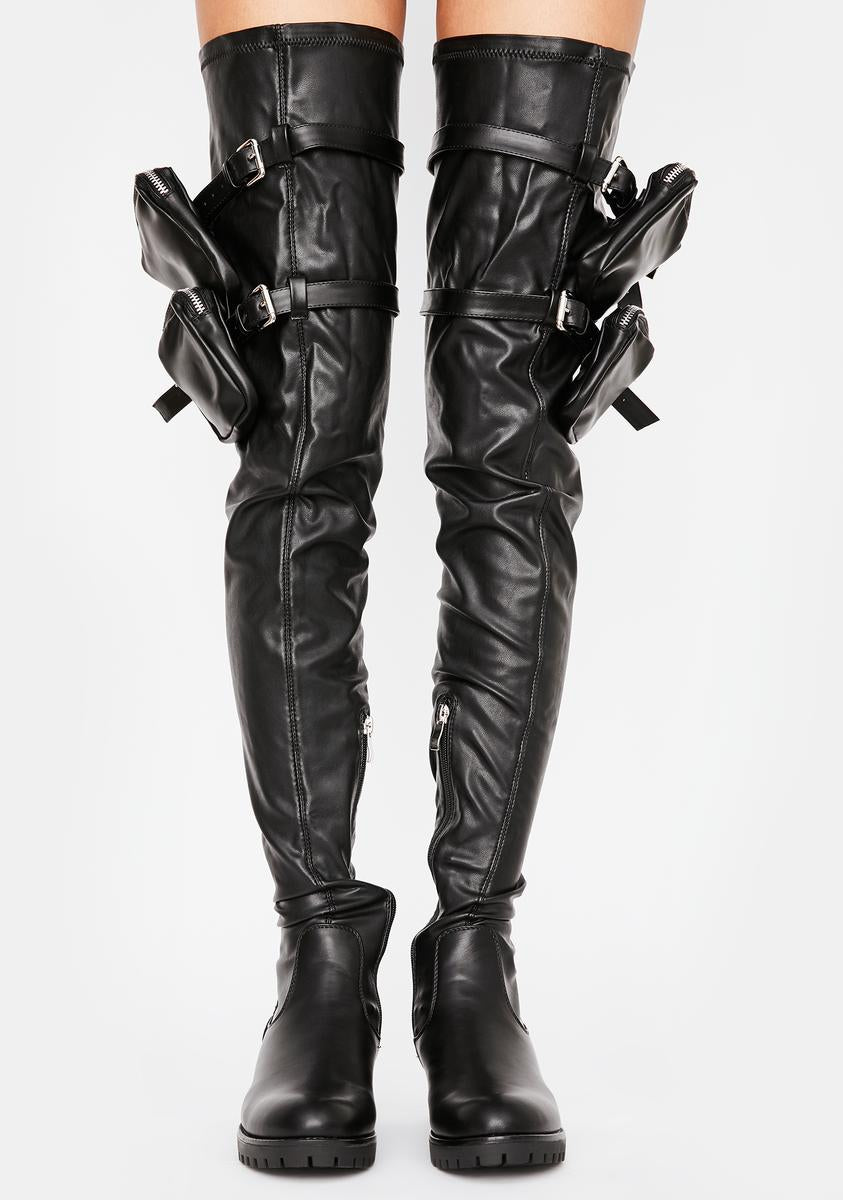 Surgical Utility Thigh High Boots AZALEA WANG,Specials : American Fashion Style Bags On Sale Surgical Utility Thigh High Boots AZALEA WANG,Specials : American Fashion Style Bags On Sale