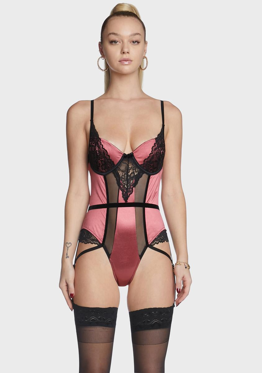 Appeal To Me Satin Bodysuit,All Products : American Fashion Style Bags On Sale