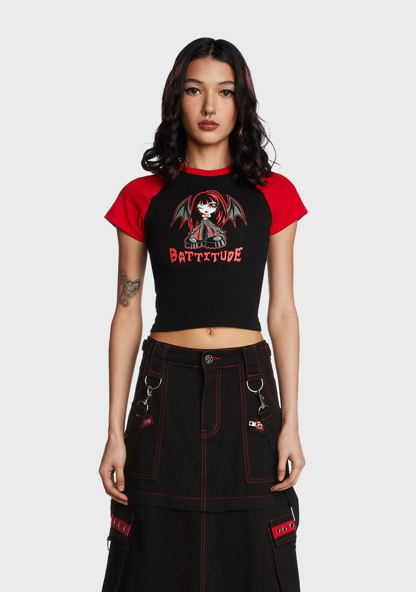 Get Outta My Way Baby Tee The Grave Girls,New Products : American Fashion Style Bags On Sale
