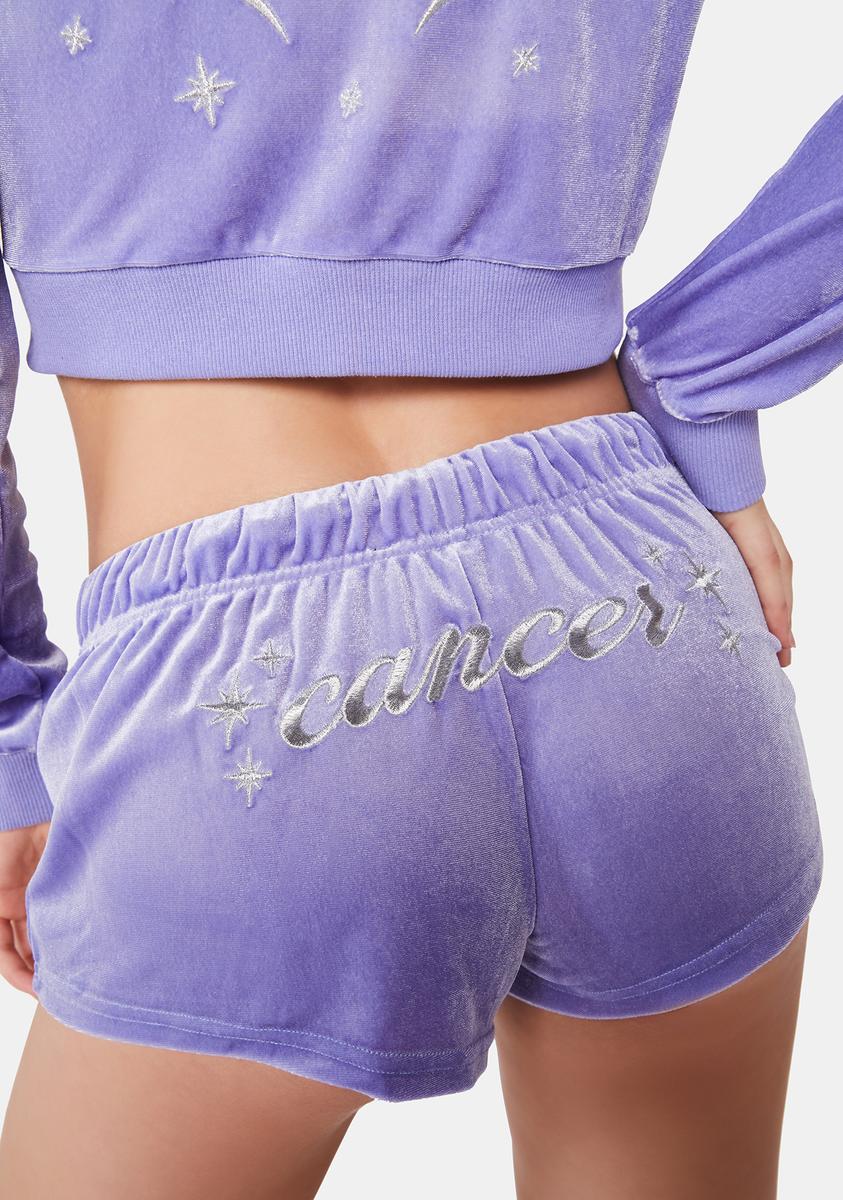 Go Getter Cancer Velour Shorts HOROSCOPEZ,Specials : American Fashion Style Bags On Sale Go Getter Cancer Velour Shorts HOROSCOPEZ,Specials : American Fashion Style Bags On Sale