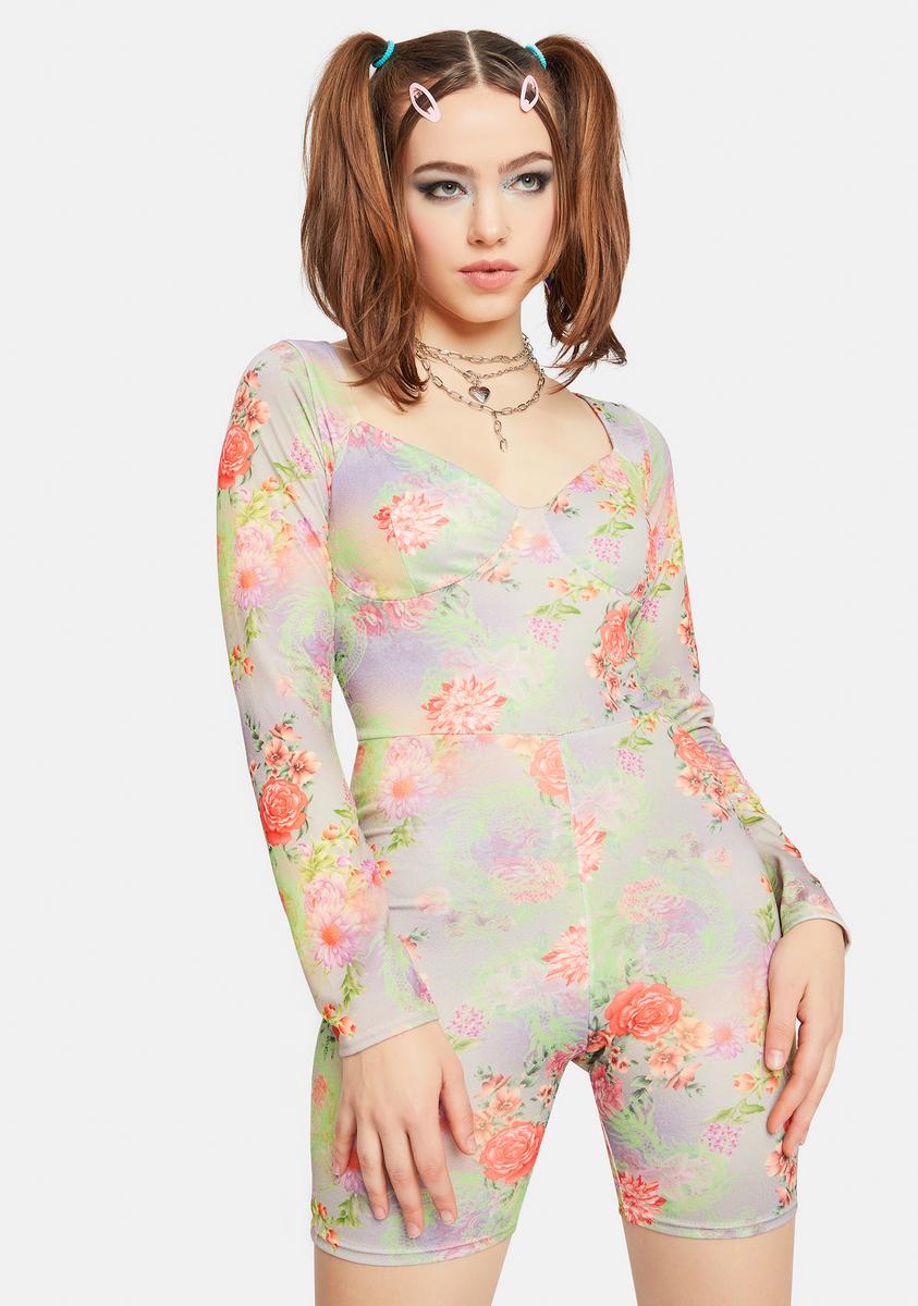 Rose Floral Romper NGOrder,Specials : American Fashion Style Bags On Sale