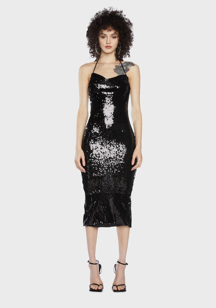 Speakeasy Romance Sequin Maxi Dress,New Products : American Fashion Style Bags On Sale