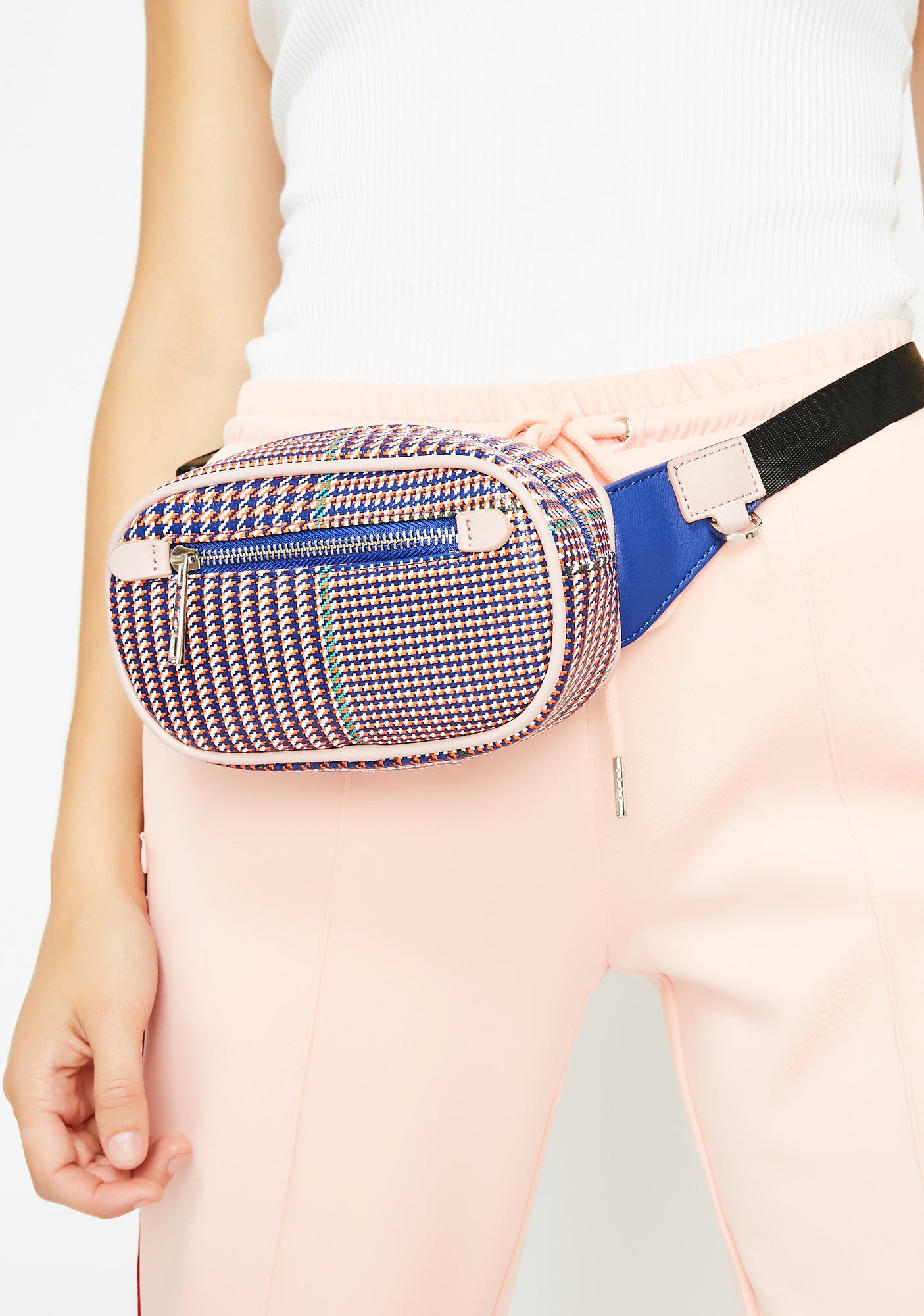 Check Small Fanny Pack – Dolls Kill