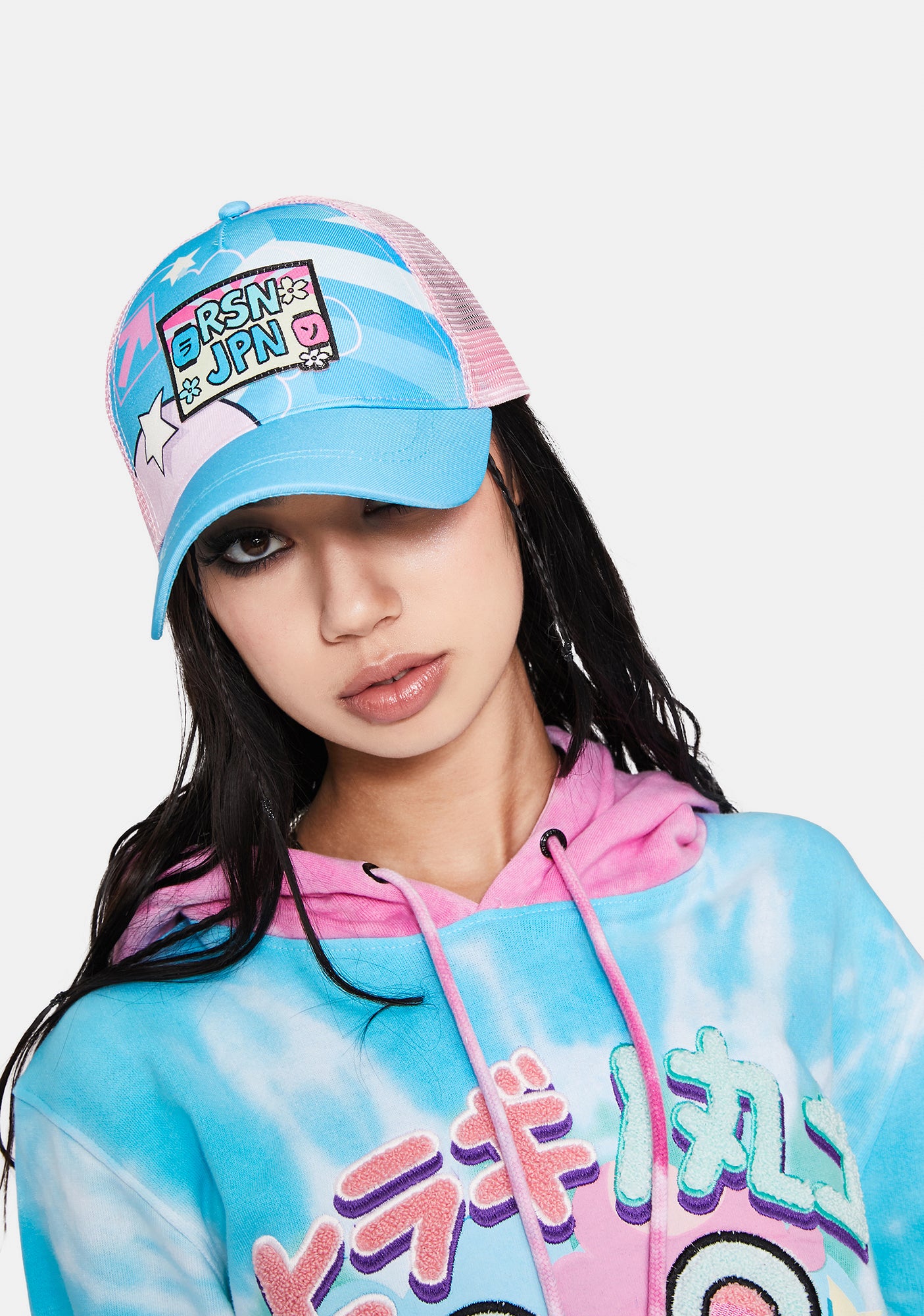 Neo World Trucker Hat Dolls Kill