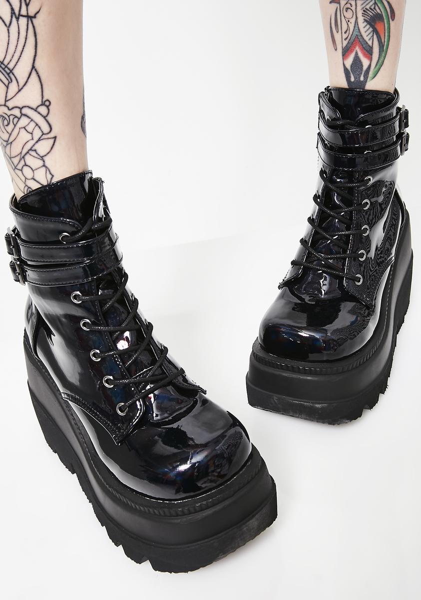Dark Prism Technopagan Boots
