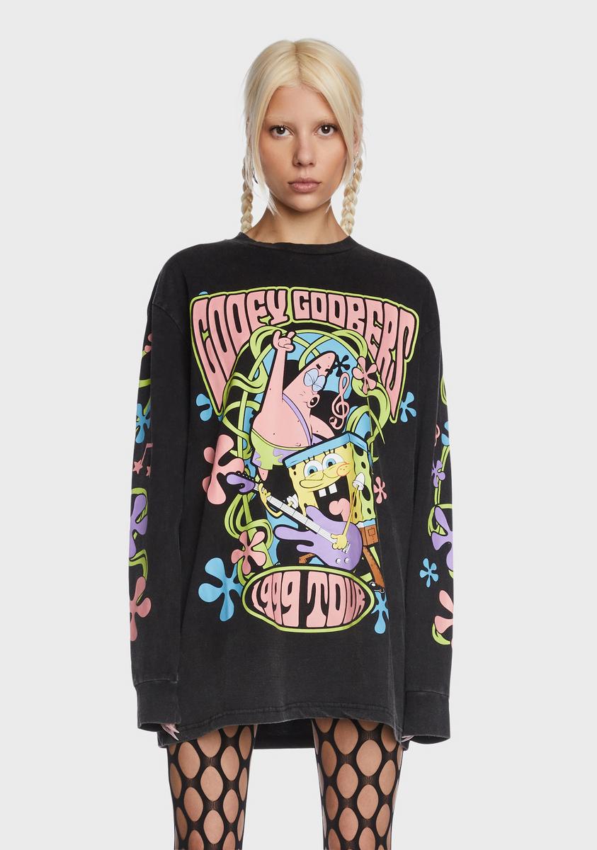 Be Like Me Oversized Tee Dolls Kill x SpongeBob,All Products : American Fashion Style Bags On Sale