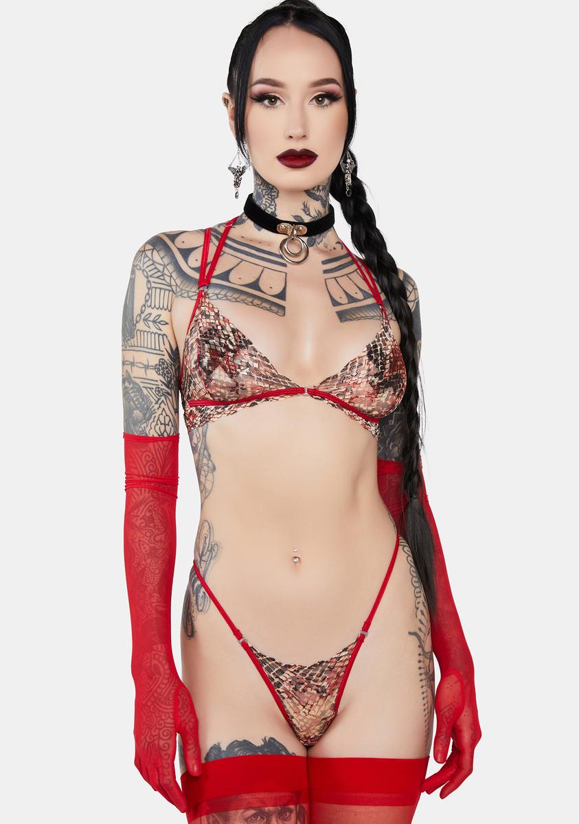 No Mercy Mesh Lingerie Set,New Products : American Fashion Style Bags On Sale