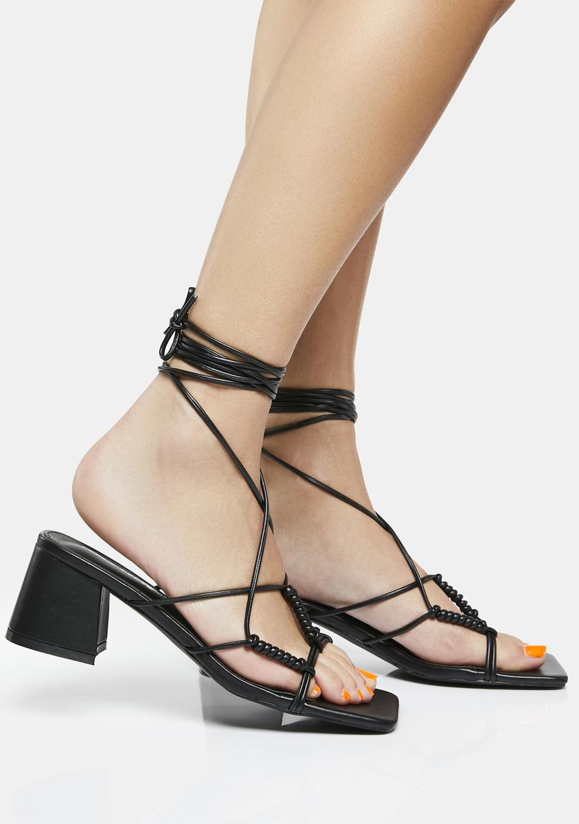 Black Fanatic Block Heel Sandals Public Desire,All Products : American Fashion Style Bags On Sale