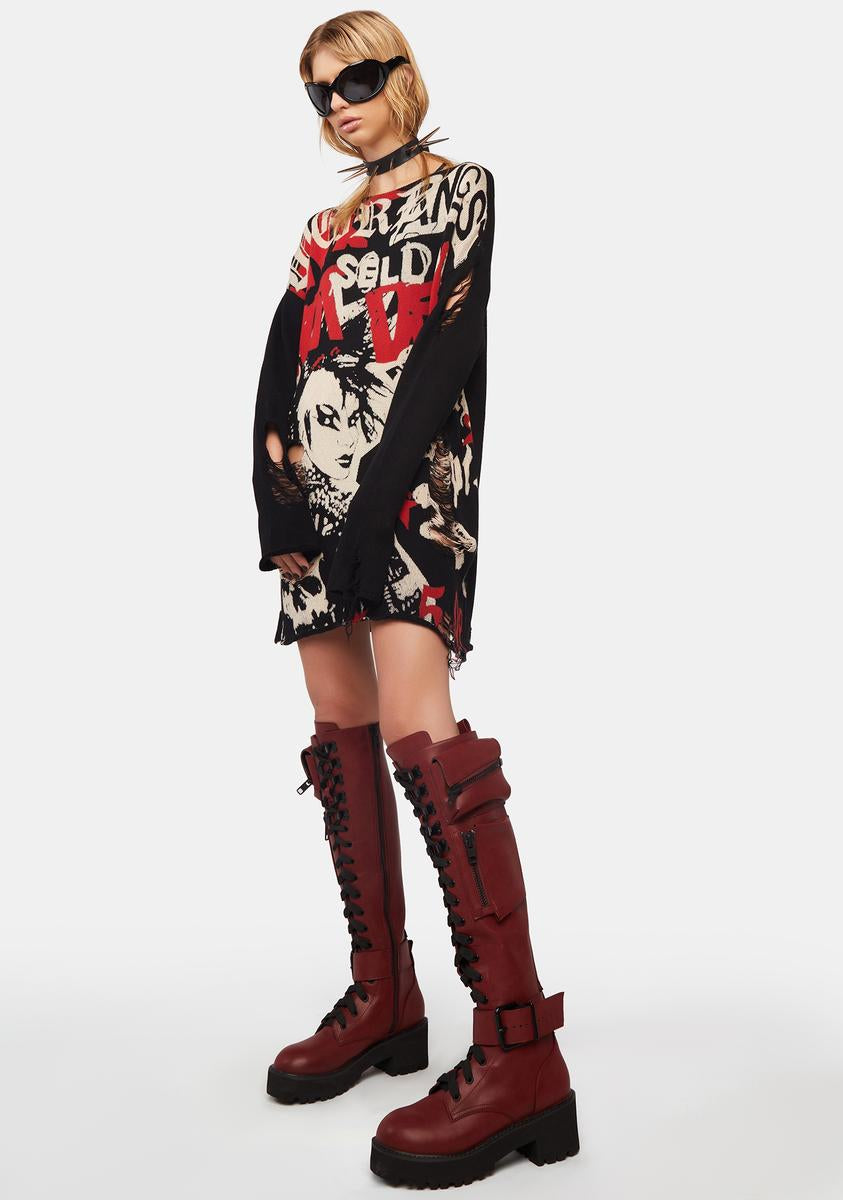 Current mood obsidian pocket combat boots shop