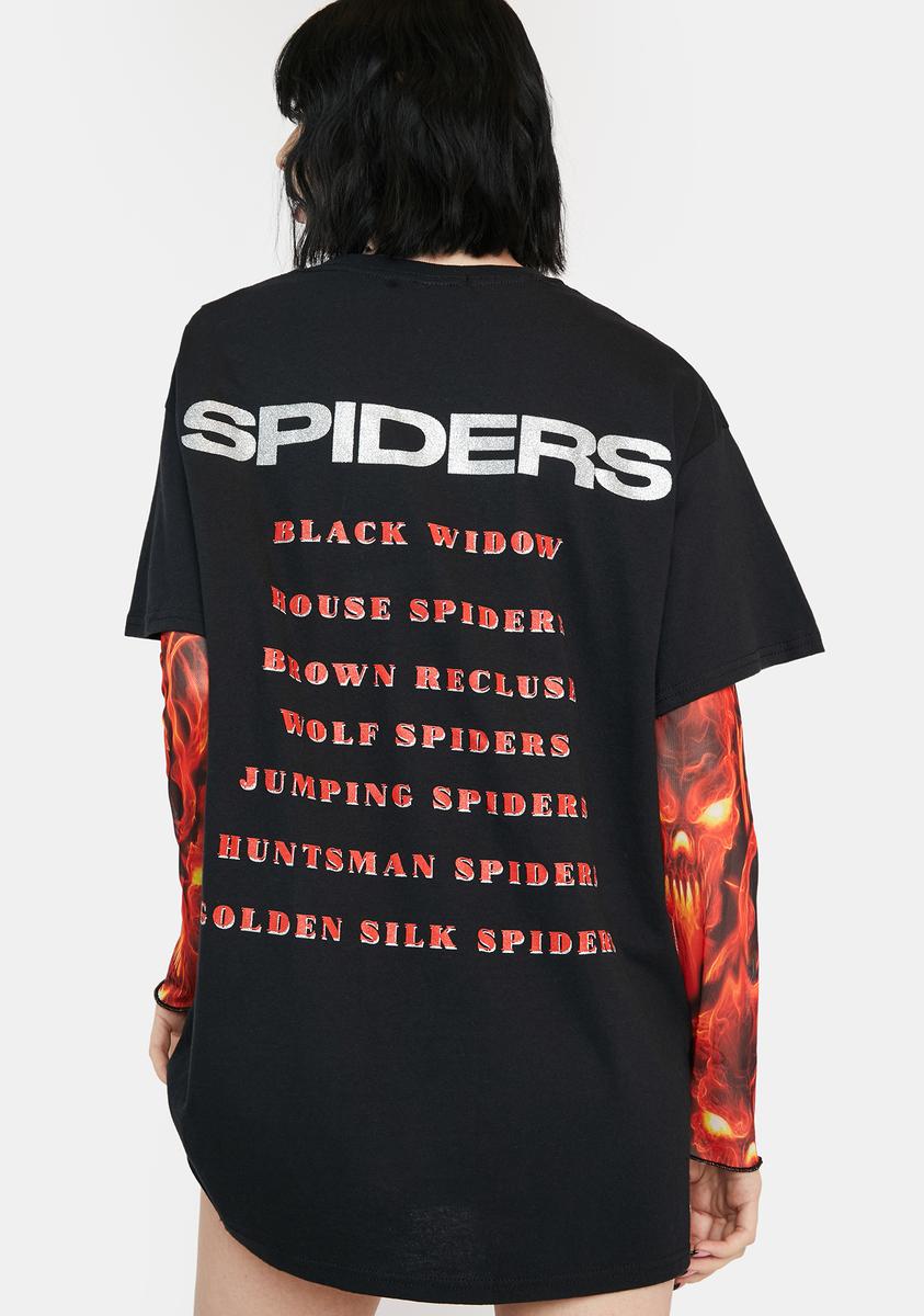 Spider Graphic Tee NGOrder,Specials : American Fashion Style Bags On Sale Spider Graphic Tee NGOrder,Specials : American Fashion Style Bags On Sale