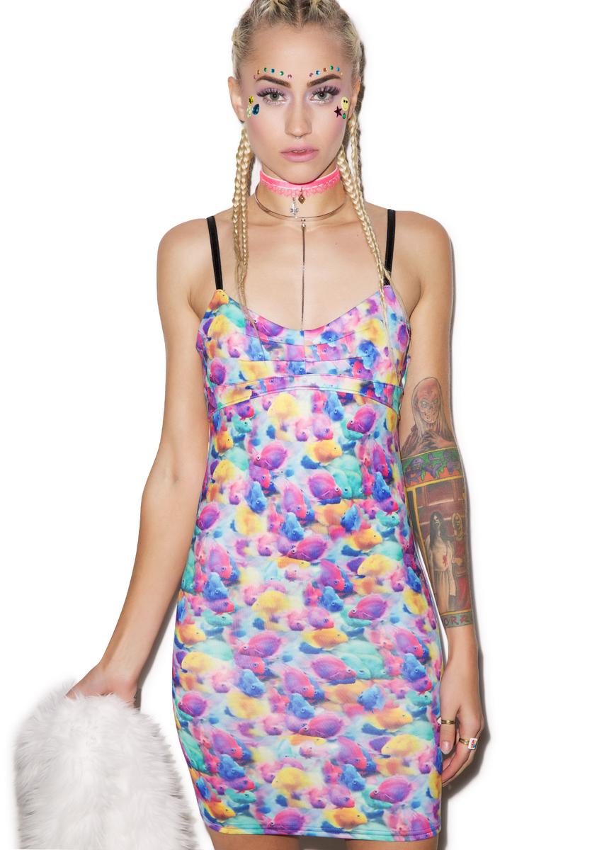 Under The Sea Bralette Back Mini Dress Hot!MeSS,New Products : American Fashion Style Bags On Sale