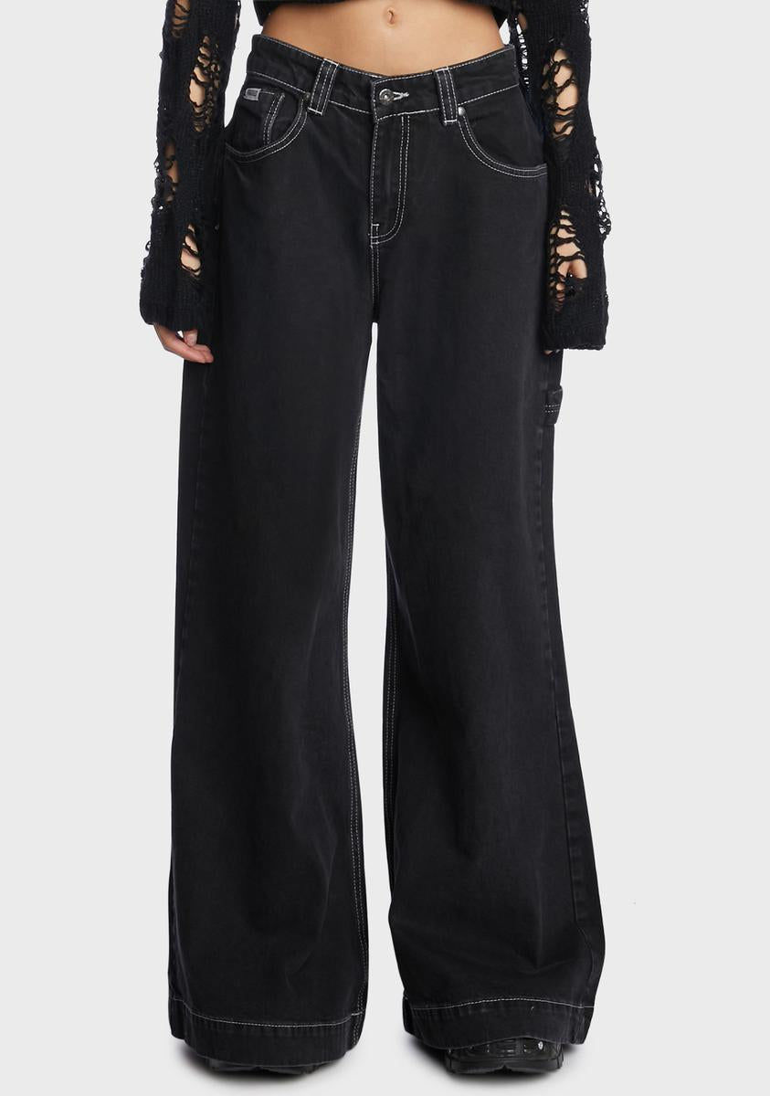 Charcoal Sweeper Jeans The Ragged Priest,New Products : American Fashion Style Bags On Sale Charcoal Sweeper Jeans The Ragged Priest,New Products : American Fashion Style Bags On Sale