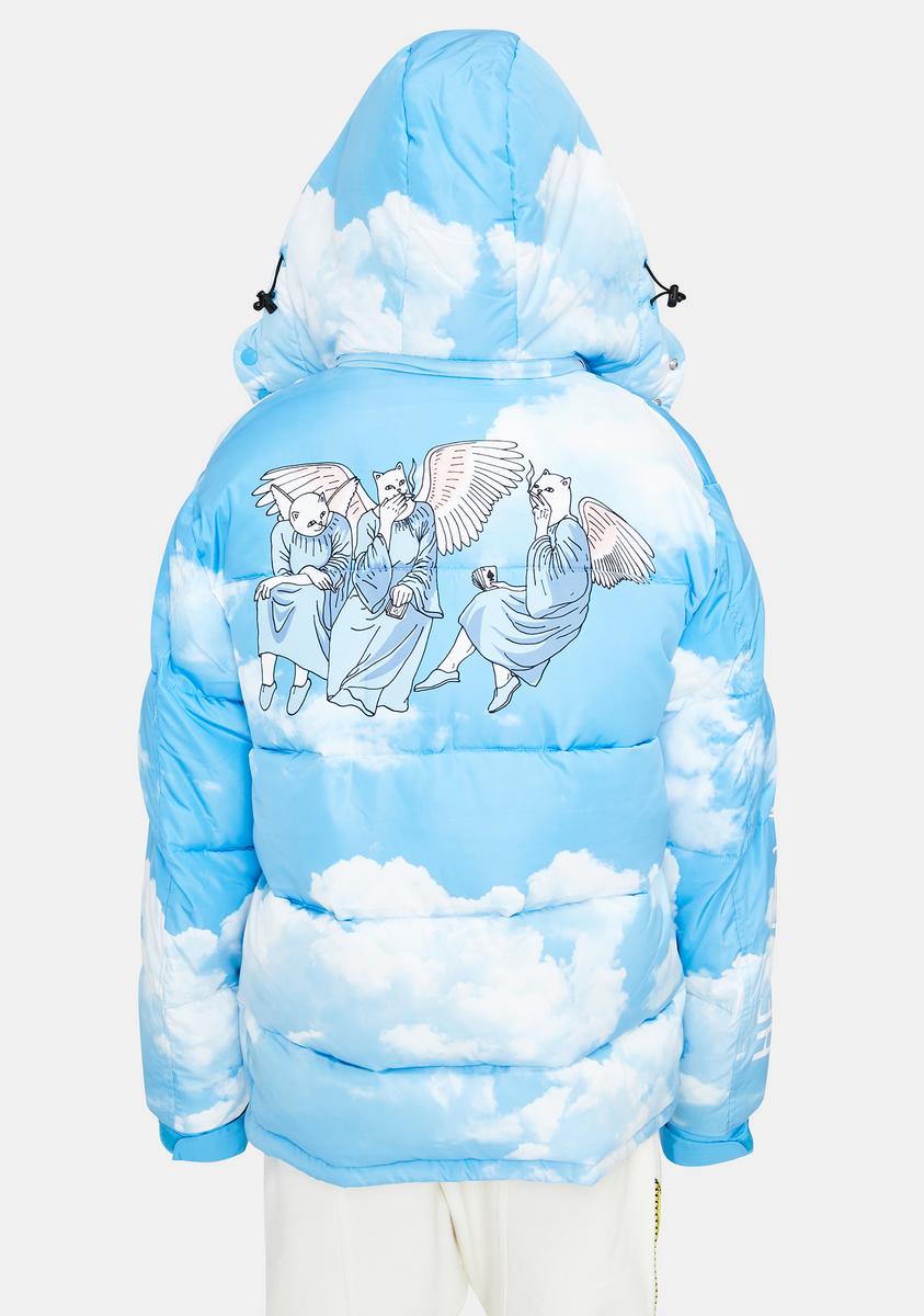 ripndip heaven and hell puffer jacket
