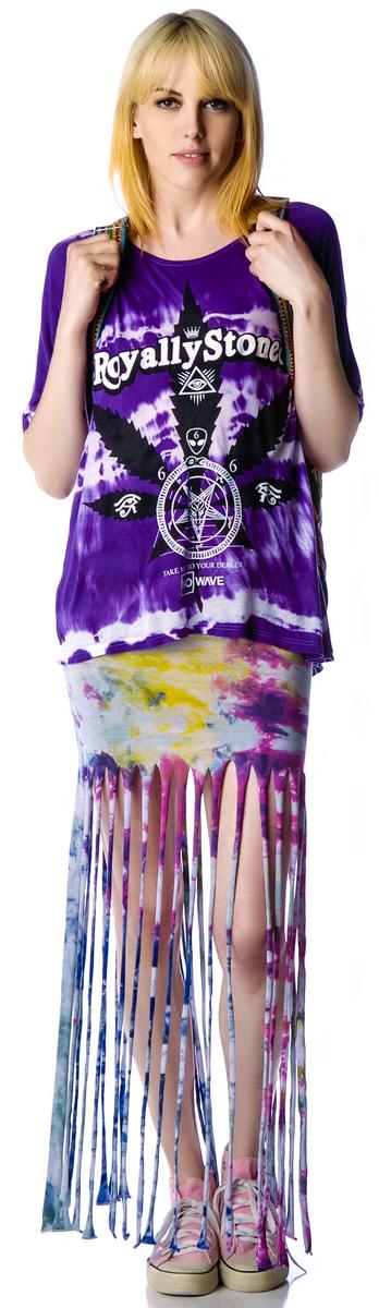 No Wave Weed Tie Dye Tee Disturbia,New Products : American Fashion Style Bags On Sale