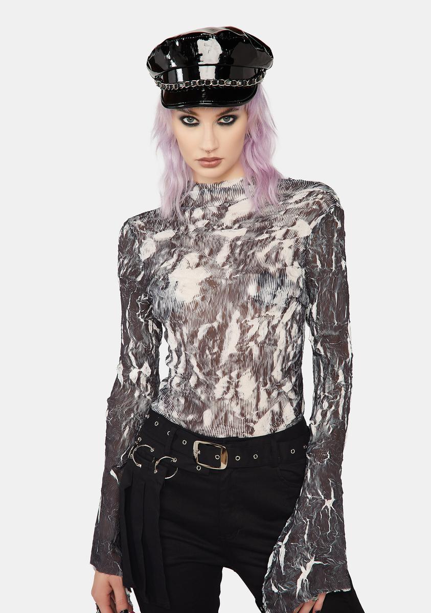 Dark Woven Crimped T-Shirt Punk Rave,New Products : American Fashion Style Bags On Sale Dark Woven Crimped T-Shirt Punk Rave,New Products : American Fashion Style Bags On Sale