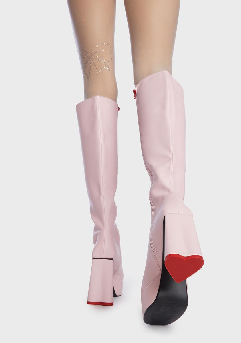 Pink Sweet Talker Platform Boots Lamoda,New Products : American Fashion Style Bags On Sale